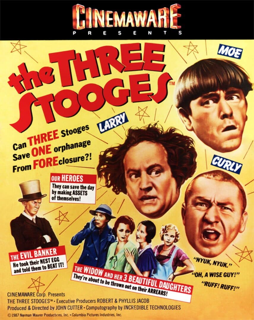 The Three Stooges cover art