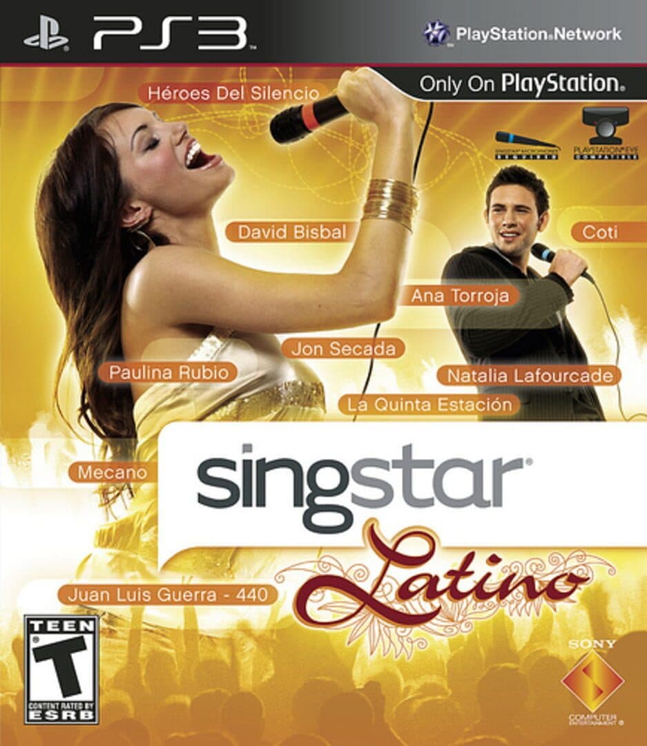 SingStar: Latino cover art
