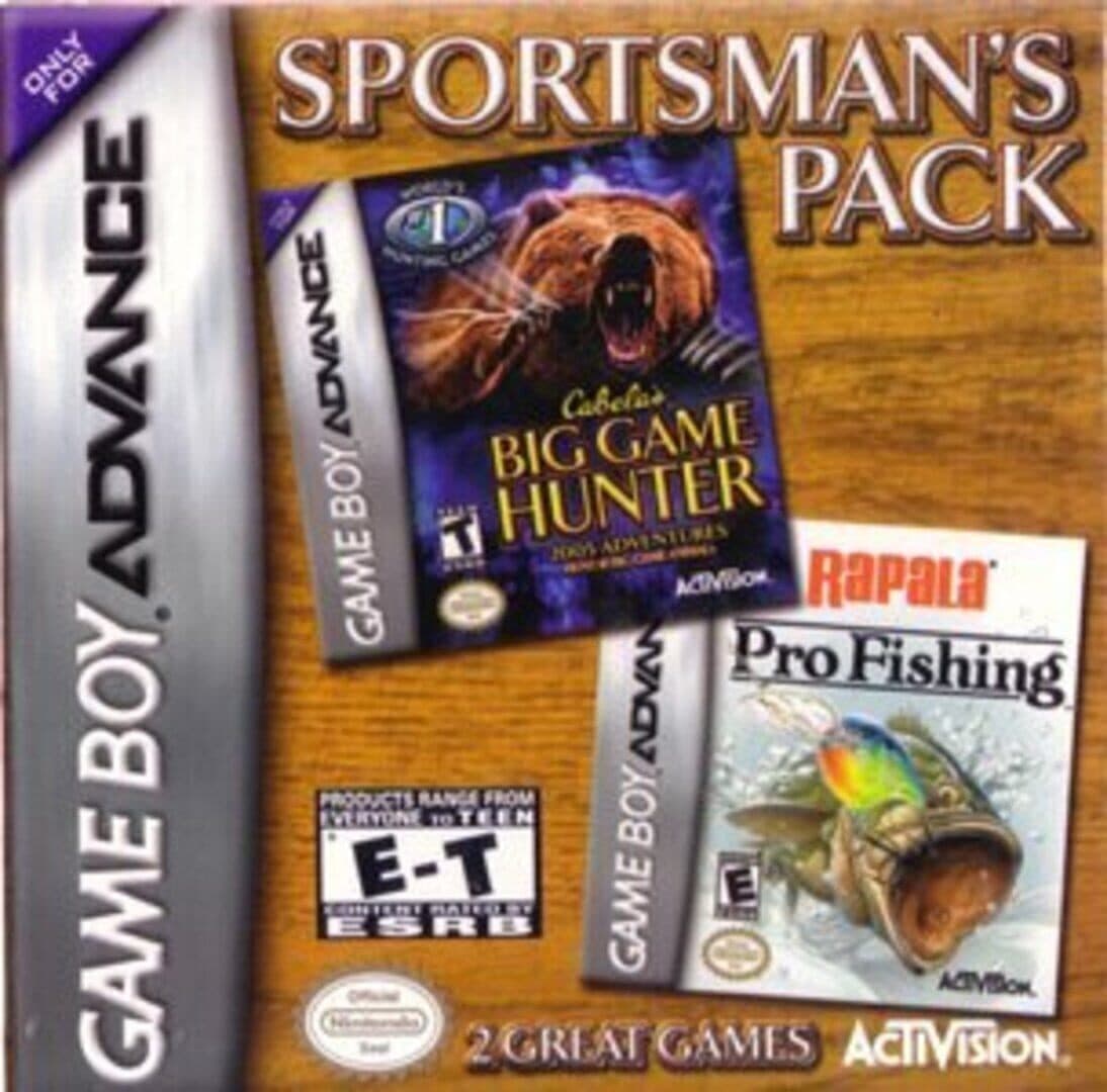 Sportsman's Pack: Cabela's Big Game Hunter 2005 & Rapala Pro Fishing cover art
