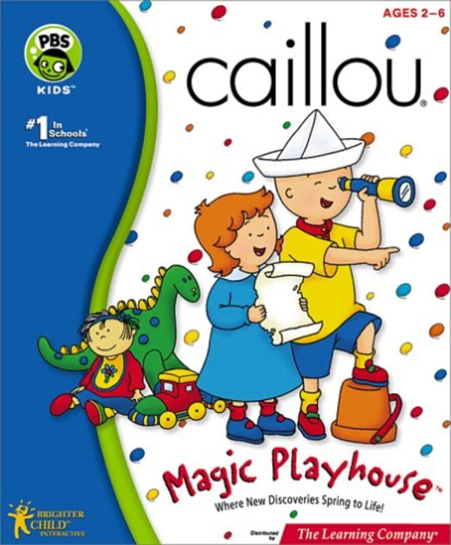 Caillou: Magic Playhouse cover art