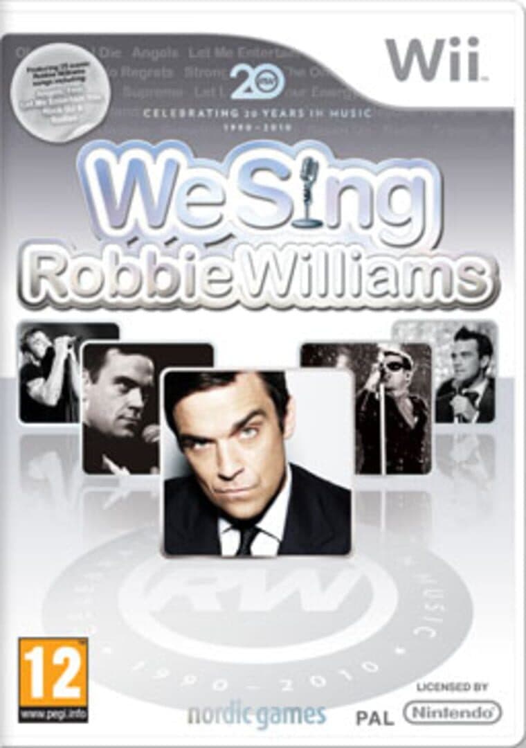 We Sing Robbie Williams cover art