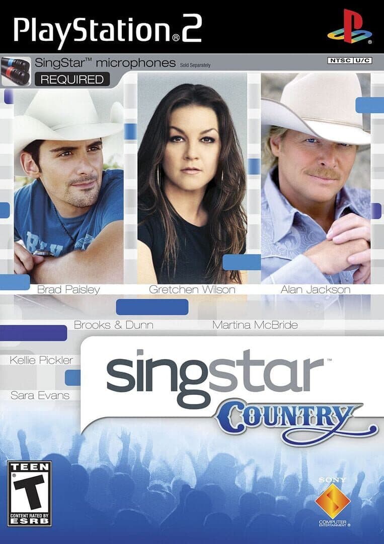 SingStar: Country cover art