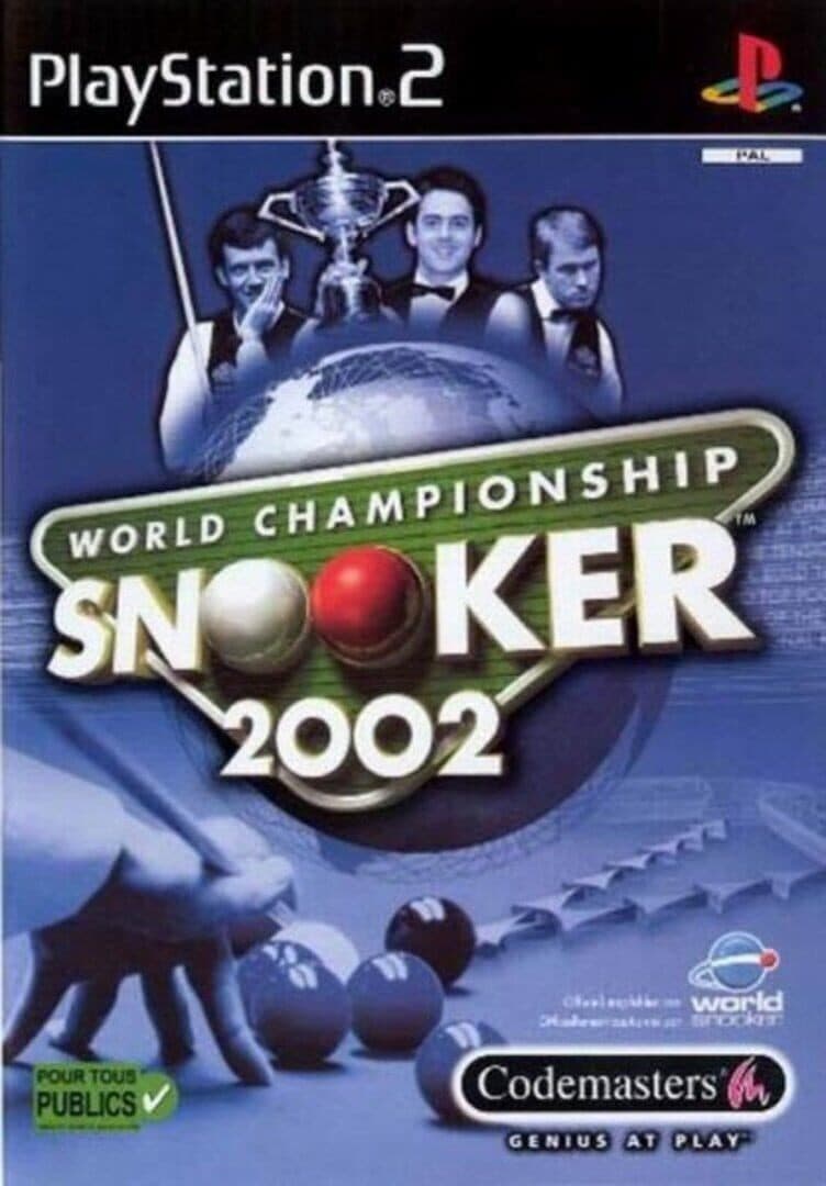 World Championship Snooker 2002 cover art
