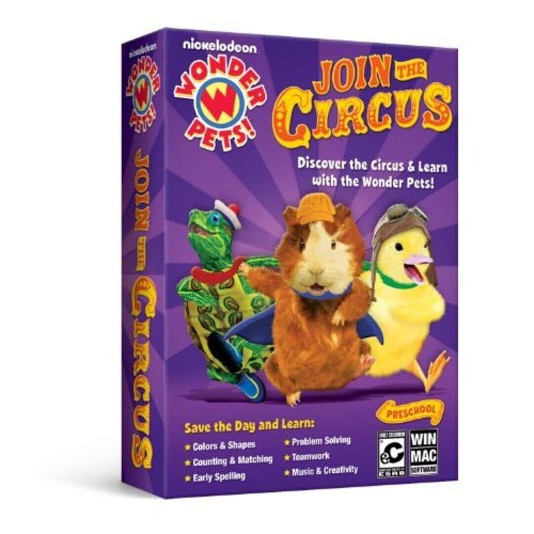 Wonder Pets Join the Circus cover art