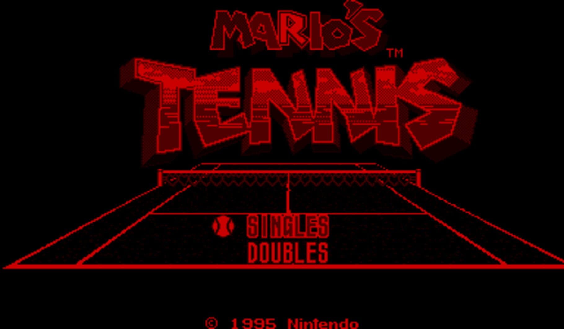 Mario's Tennis Image