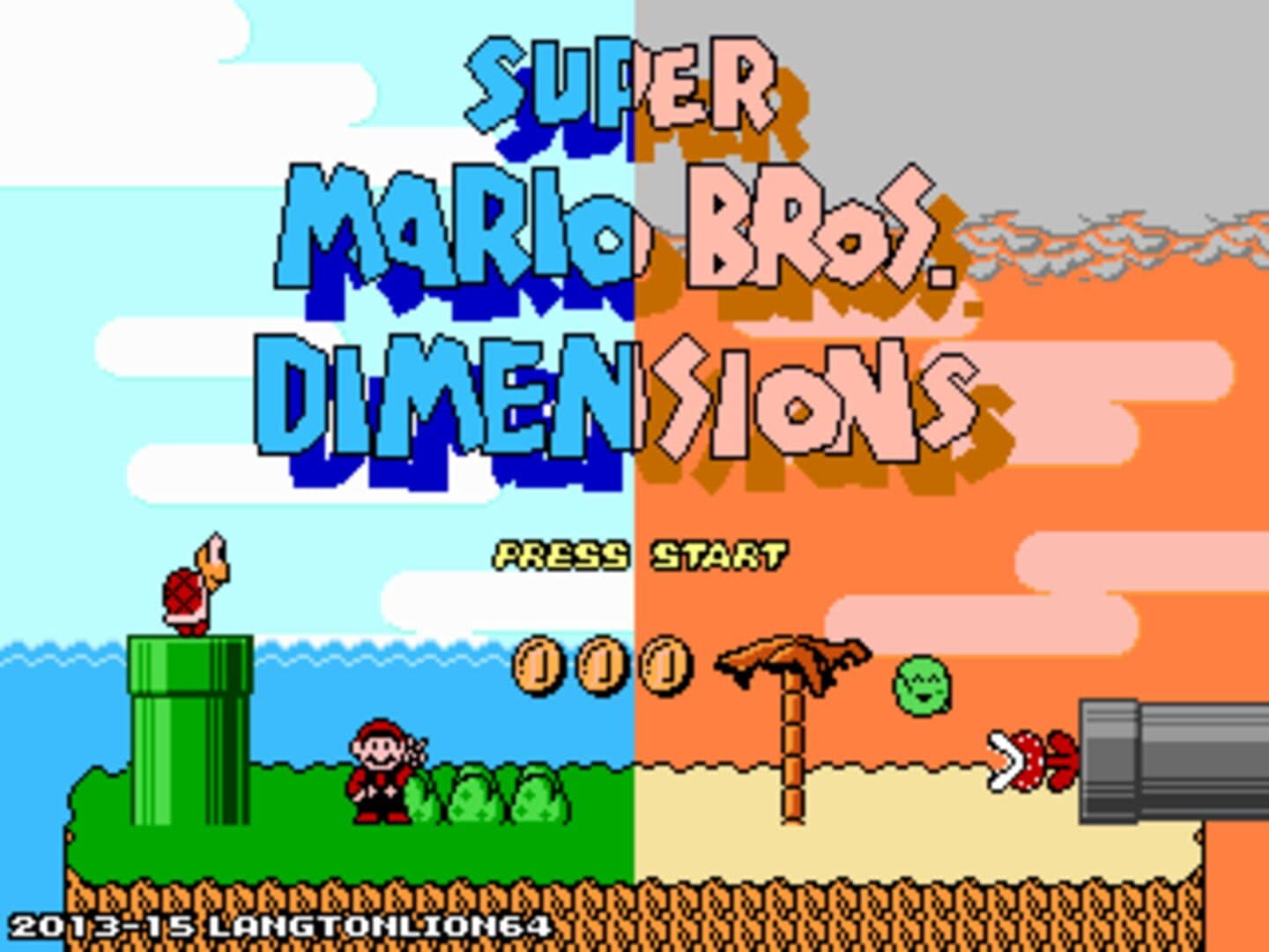 Super Mario Dimensions Image