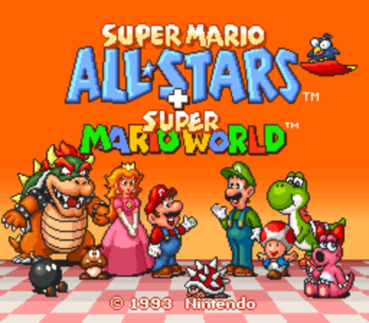 Super Mario All-Stars + Super Mario World Image