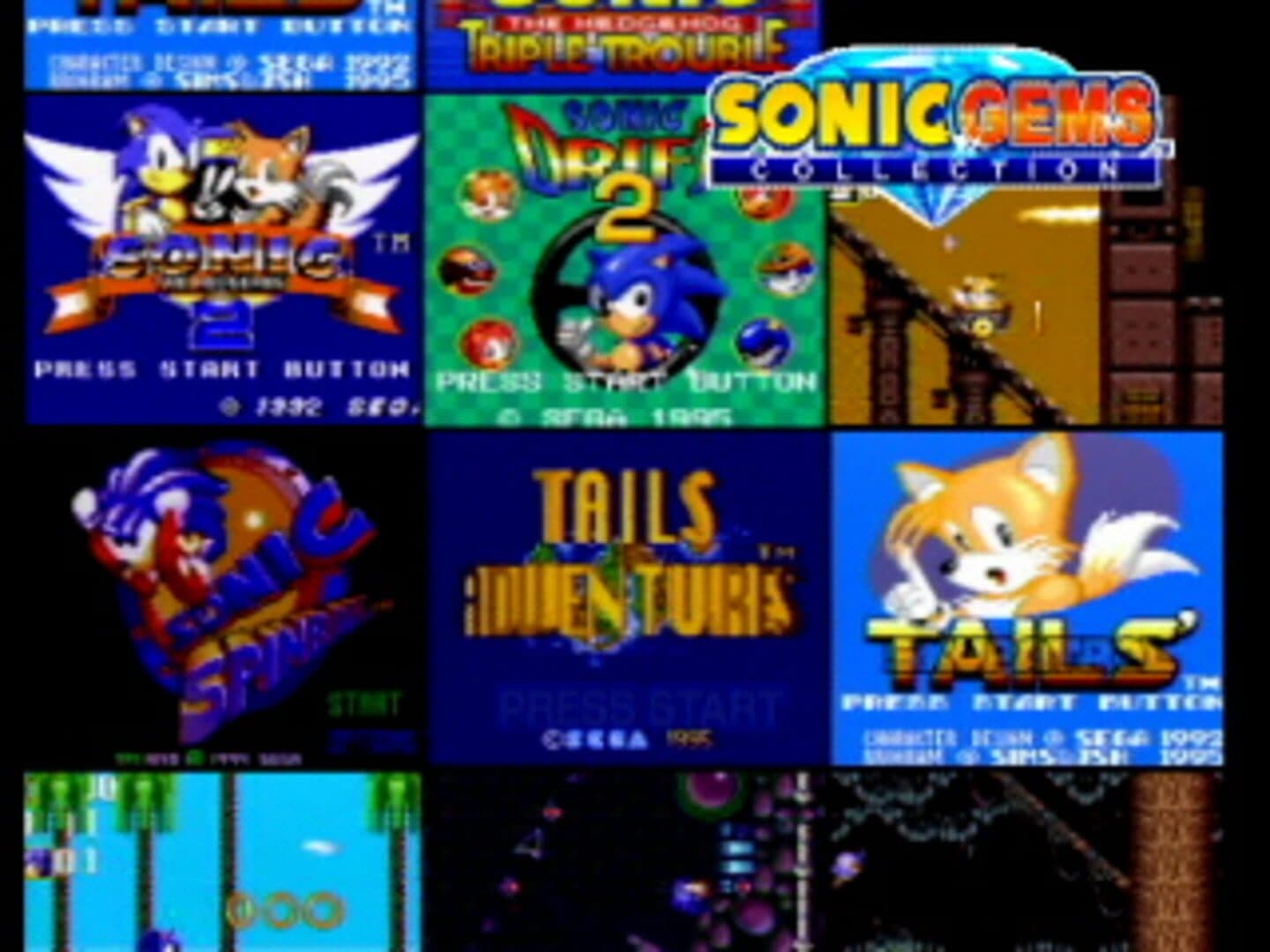 Sonic Gems Collection Image