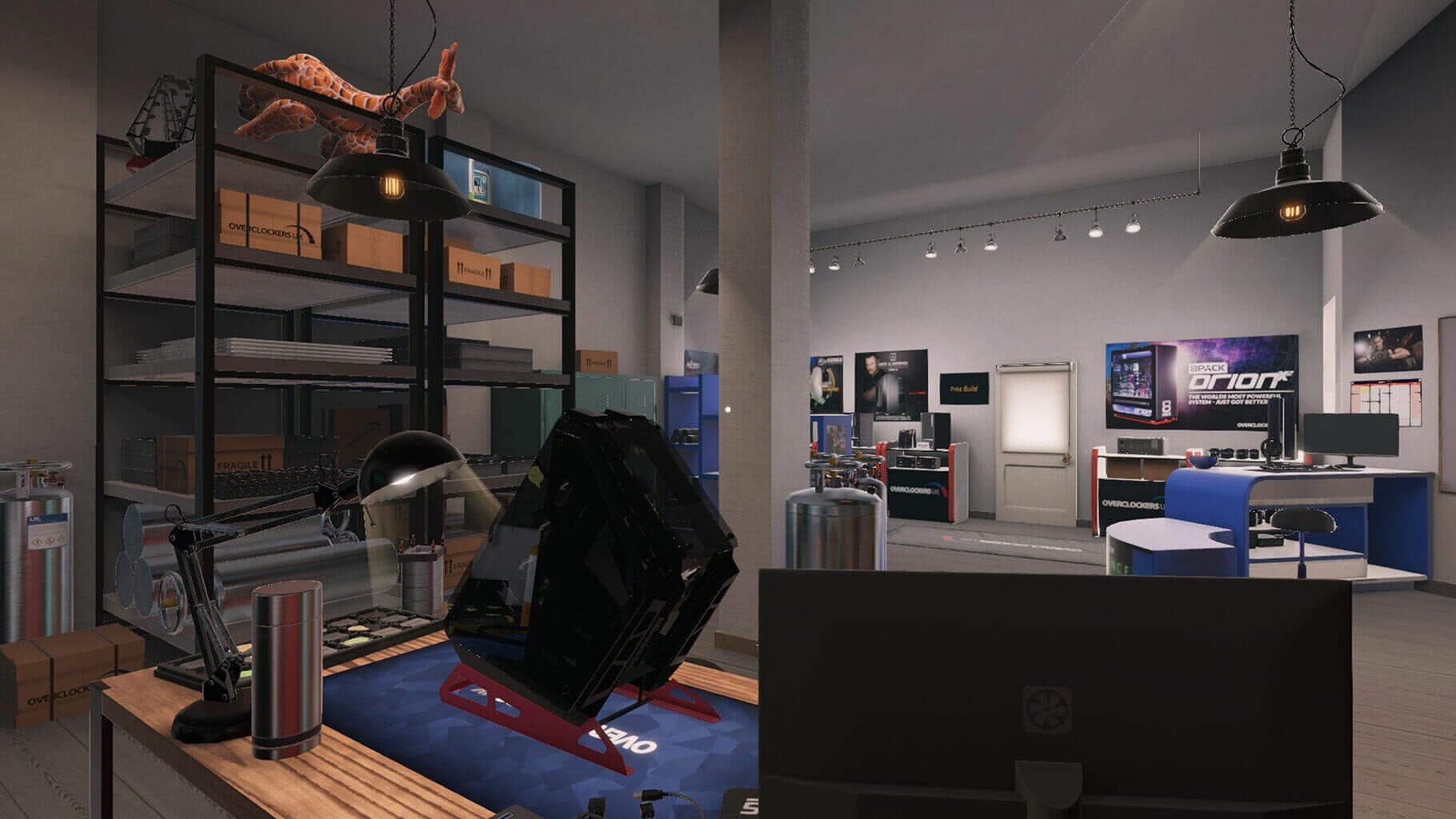 PC Building Simulator: Overclockers UK Workshop Image