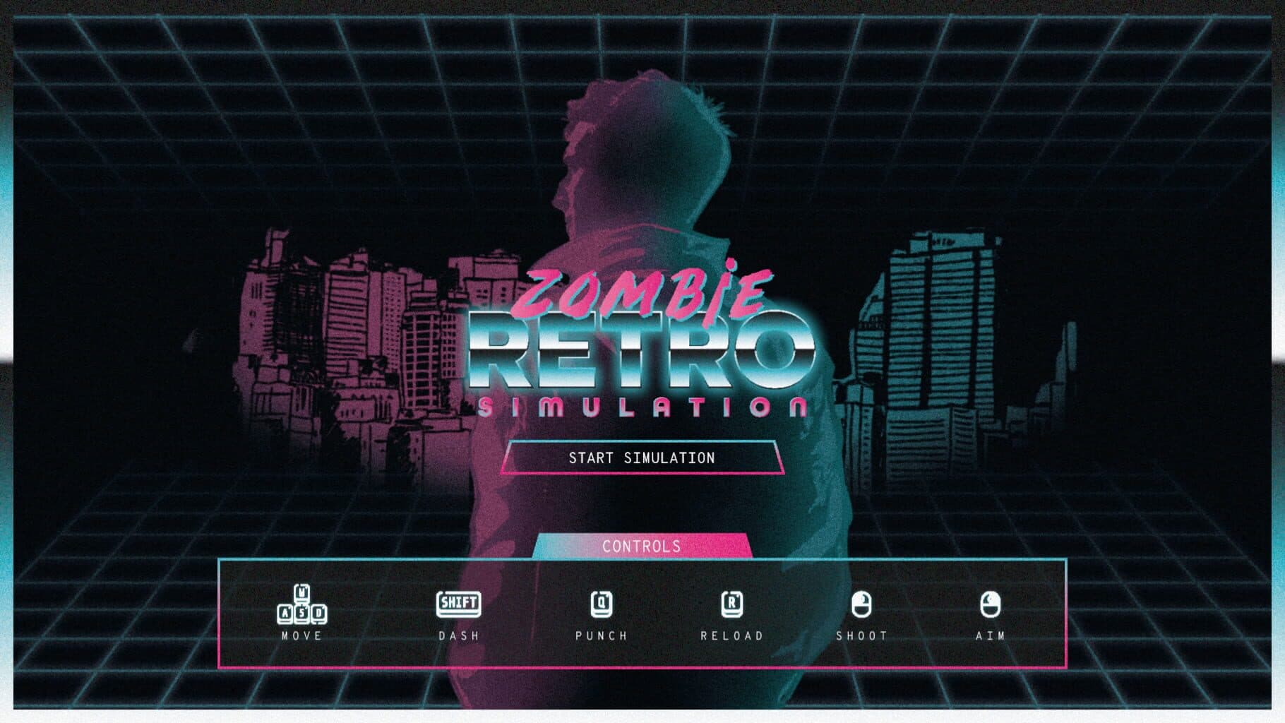 Zombie Retro Simulation Image