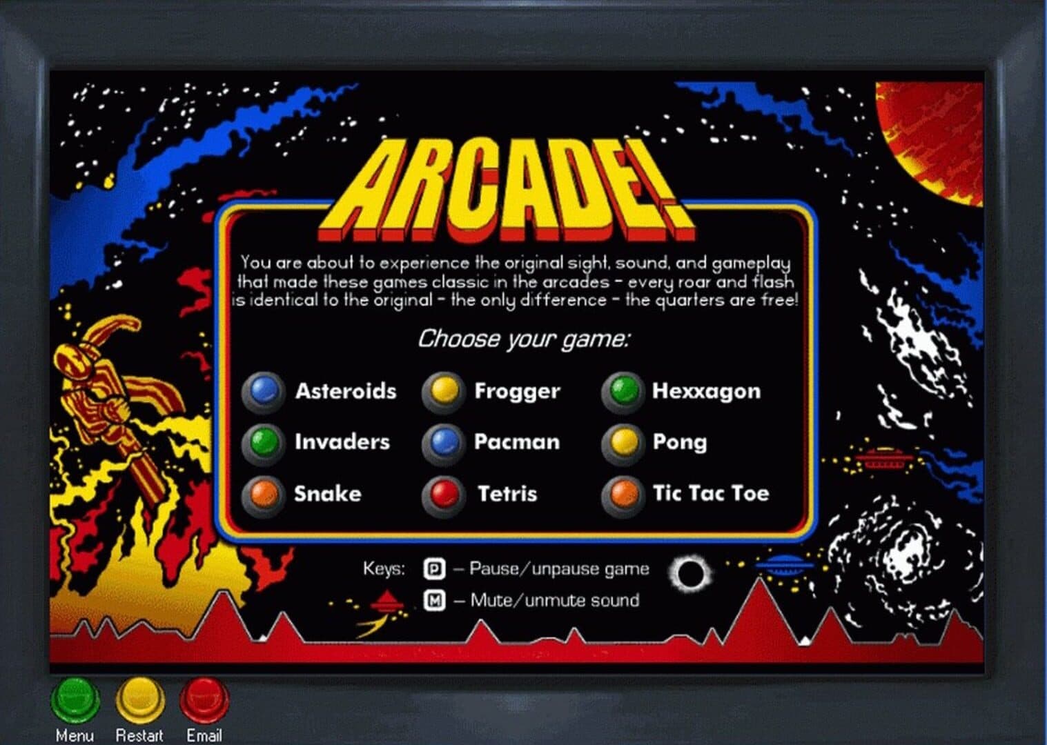 Arcade! Classic Arcade Pack Image