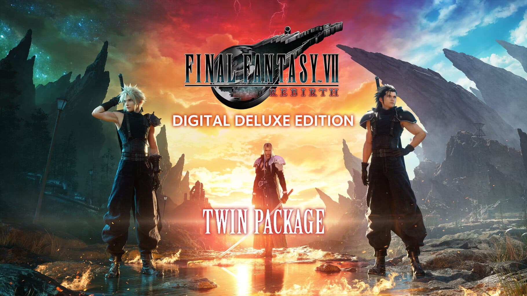 Final Fantasy VII Remake & Rebirth: Digital Deluxe Twin Pack Image