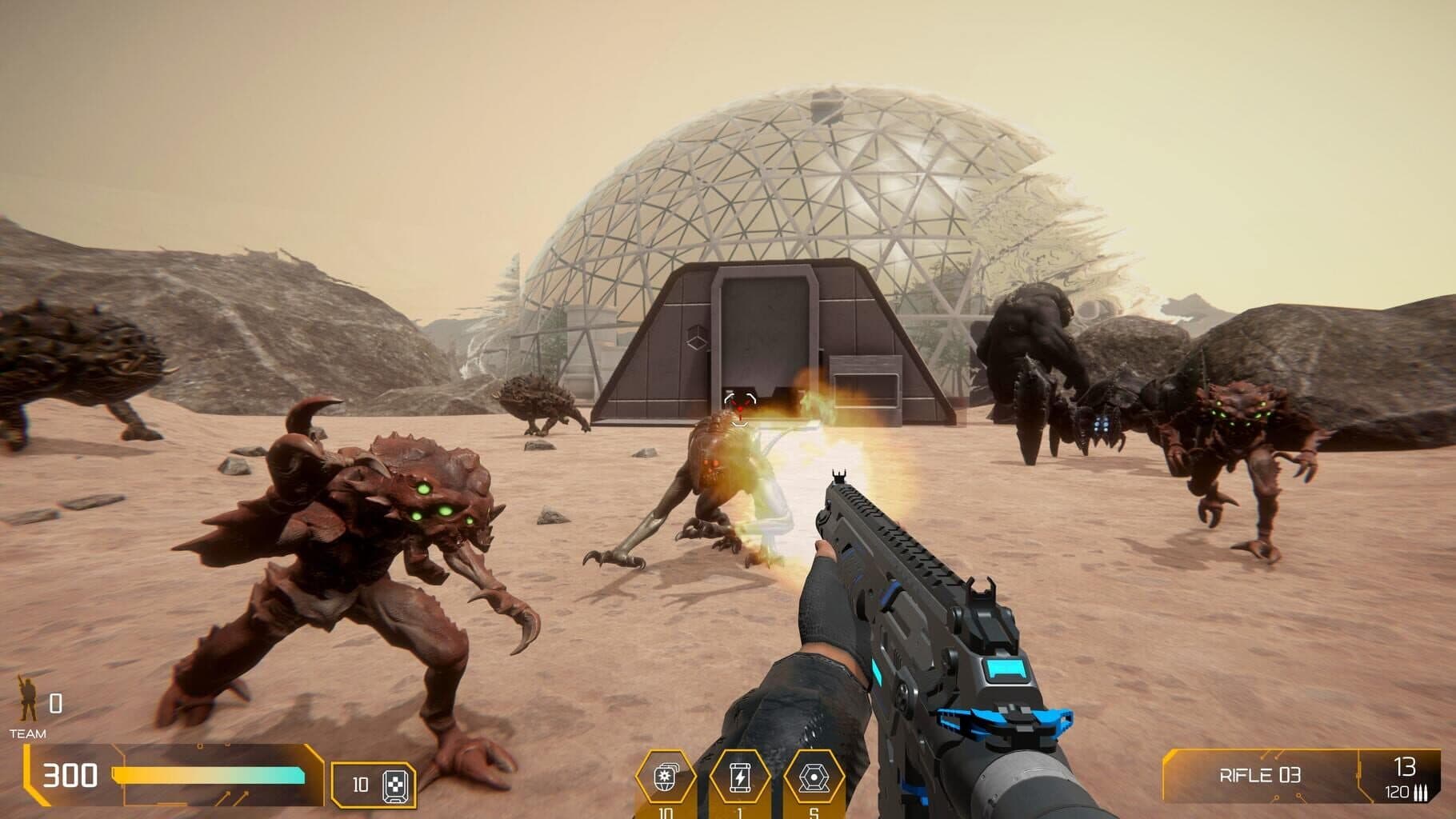 Mars Mayhem: Shooter Simulator Warfare Image