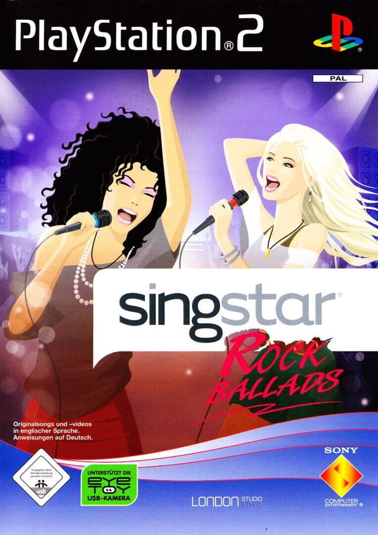 SingStar: Rock Ballads cover art