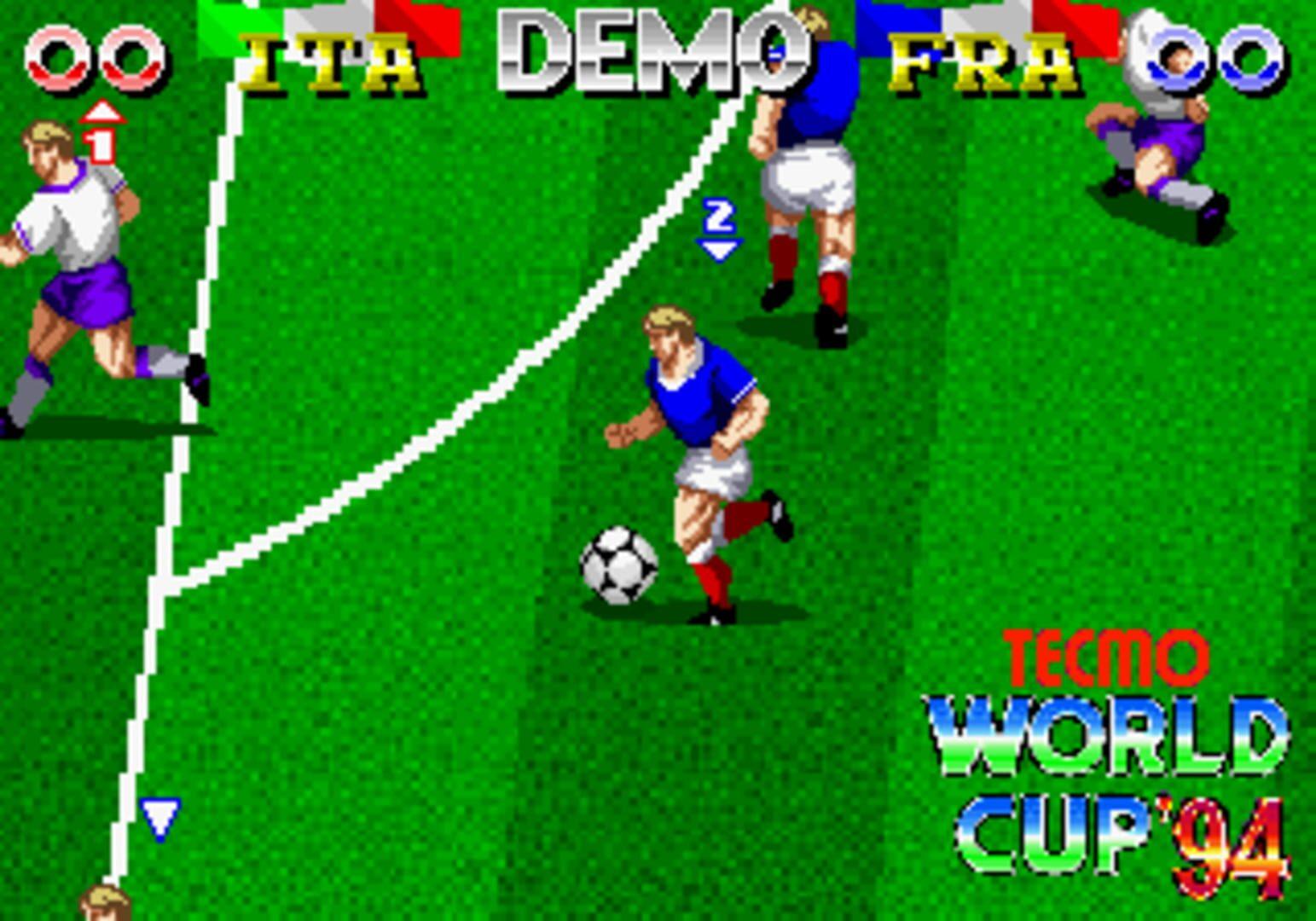 Tecmo World Cup '94 cover art