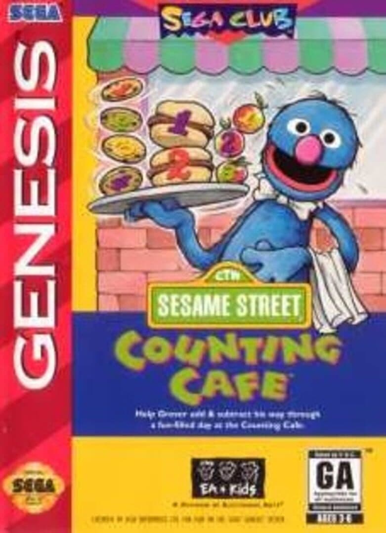 Sesame Street Counting Cafe cover art