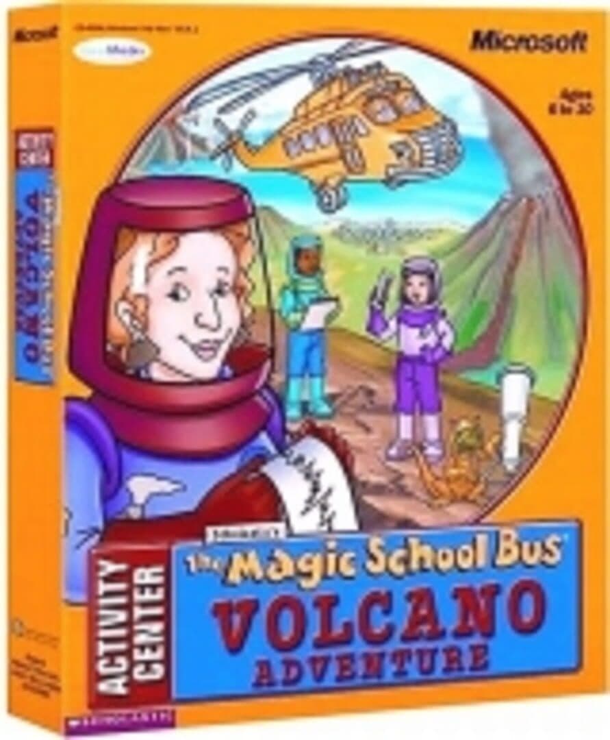 Magic School Bus Volcano Adventure cover art