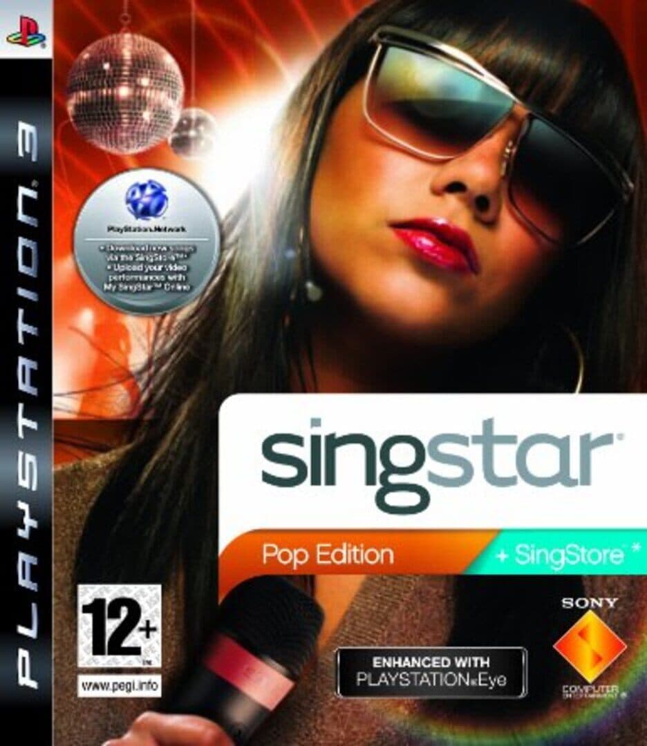 SingStar: Pop Edition cover art
