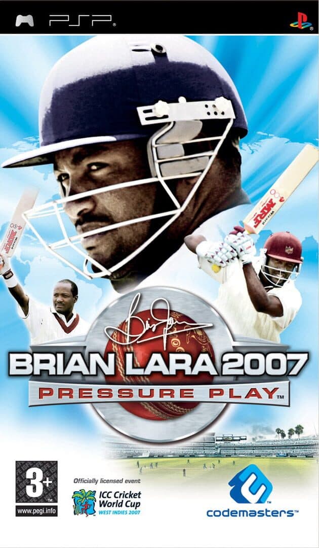 Brian Lara 2007 Pressure Play cover art