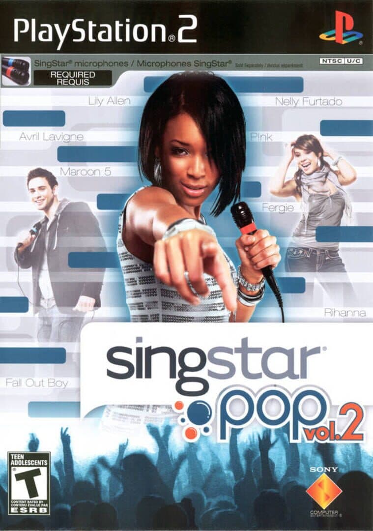 SingStar: Pop Vol. 2 cover art