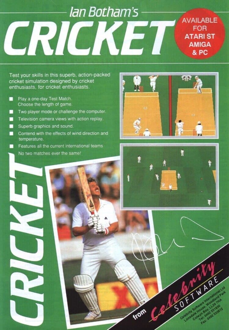 Ian Botham's Cricket cover art