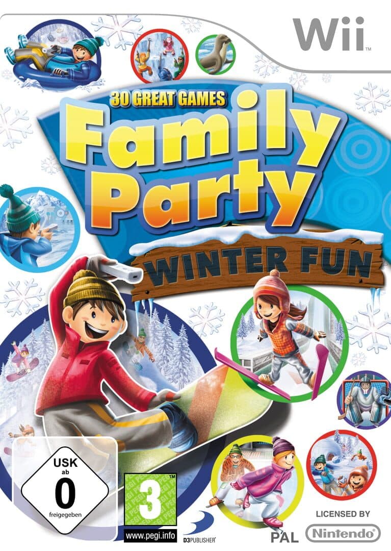 Family Party: 30 Great Games Winter Fun cover art