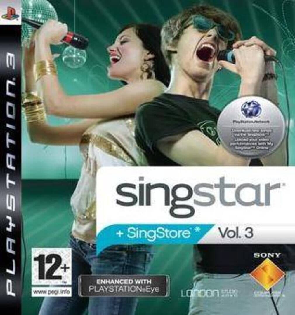 SingStar Vol. 3: Party Edition cover art