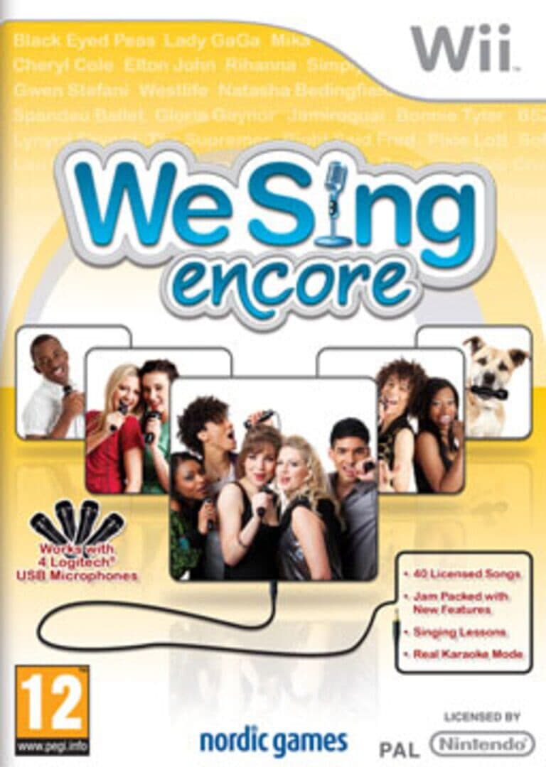 We Sing Encore cover art