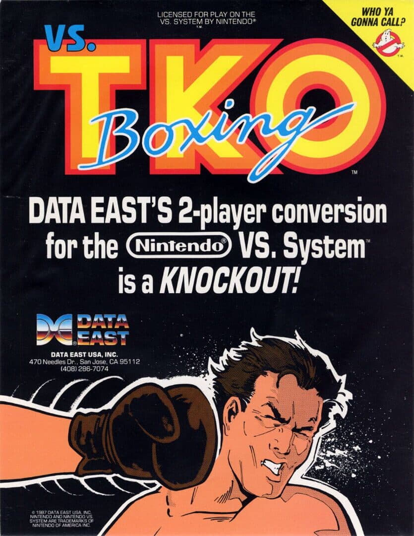 Vs. TKO Boxing cover art