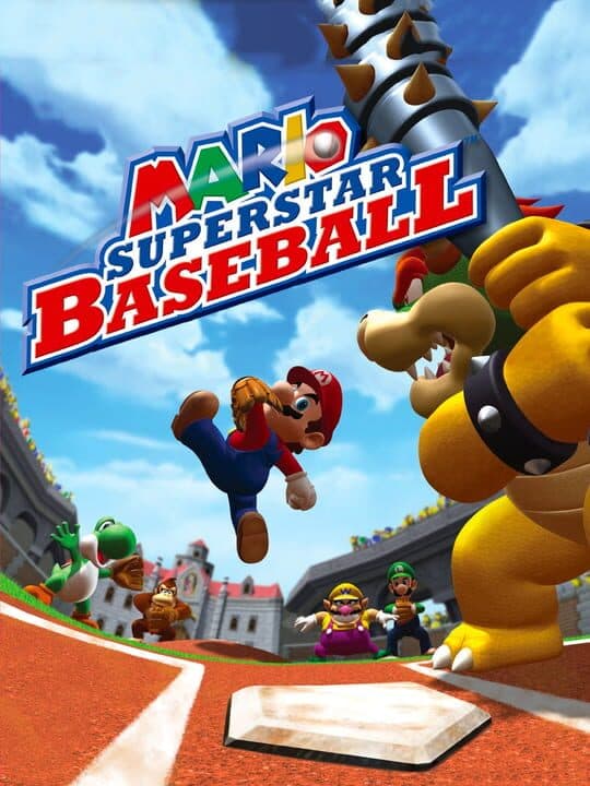 Mario Superstar Baseball cover art