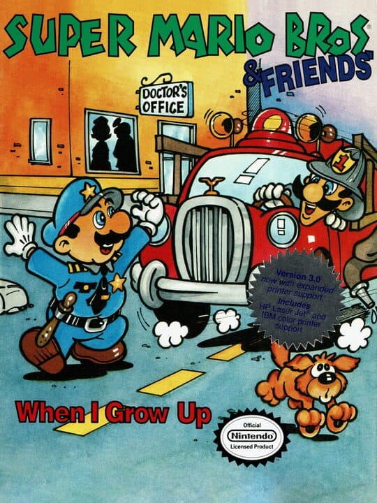 Super Mario Bros. & Friends: When I Grow Up cover art
