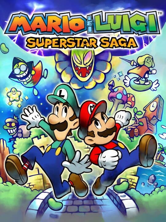 Mario & Luigi: Superstar Saga cover art