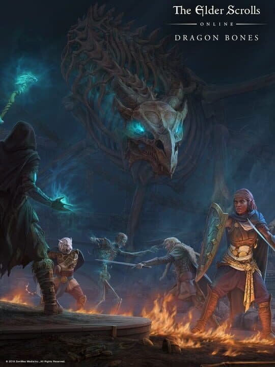The Elder Scrolls Online: Dragon Bones cover art