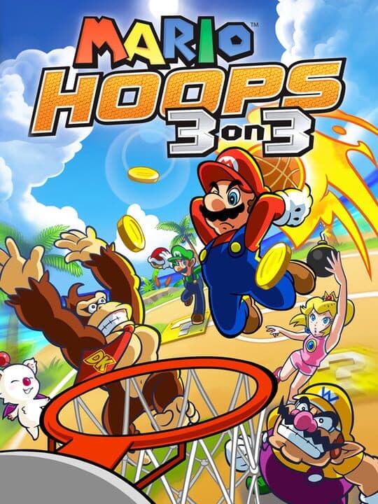Mario Hoops 3-on-3 cover art