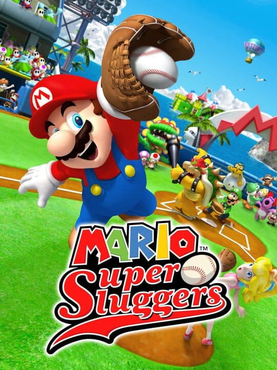 Mario Super Sluggers cover art