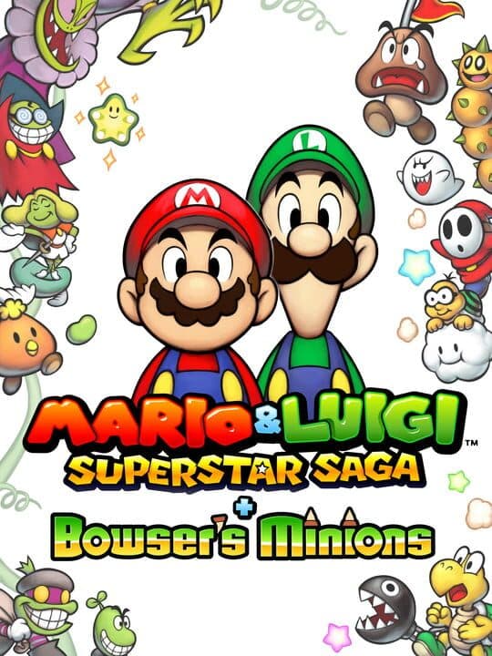 Mario & Luigi: Superstar Saga + Bowser's Minions cover art
