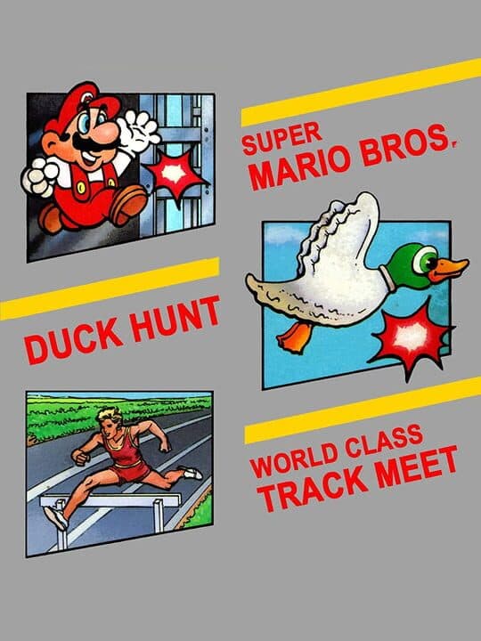 Super Mario Bros. / Duck Hunt / World Class Track Meet cover art