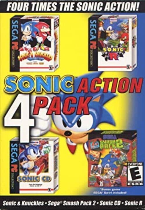 Sonic Action 4 Pack cover art
