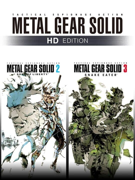 Metal Gear Solid HD Edition: 2 & 3 cover art