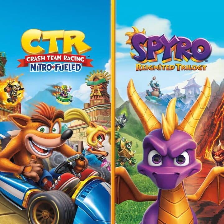Crash Team Racing Nitro-Fueled + Spyro Reignited Trilogy Bundle cover art