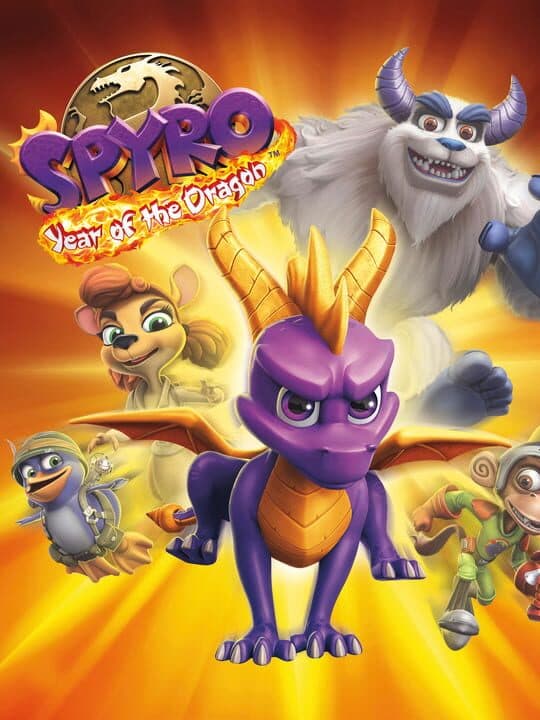 Spyro: Year of the Dragon cover art