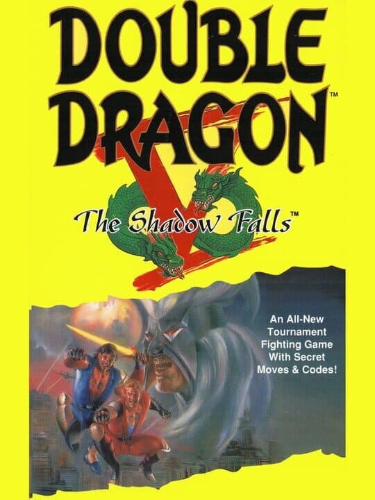 Double Dragon V: The Shadow Falls cover art