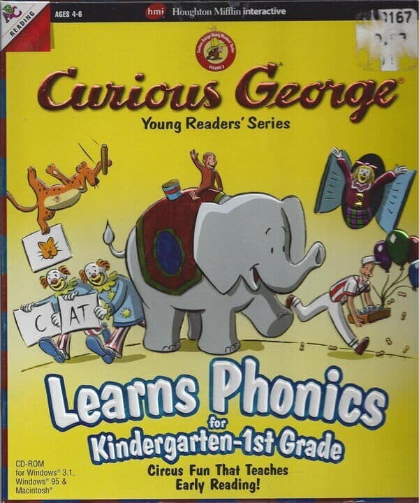 Curious George Learns Phonics cover art