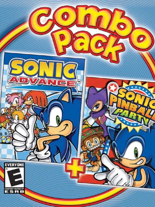 Combo Pack: Sonic Advance + Sonic Pinball Party cover art
