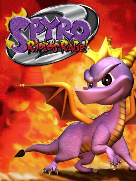 Spyro 2: Ripto's Rage! cover art