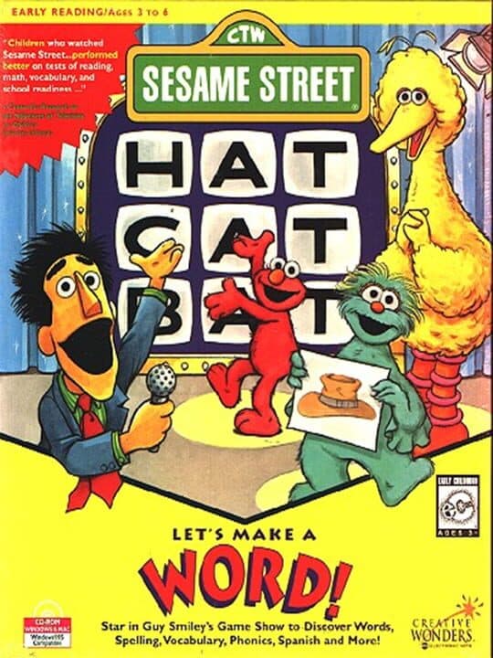 Sesame Street: Lets Make a Word! cover art