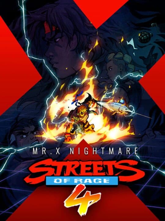 Streets of Rage 4: Mr X. Nightmare cover art