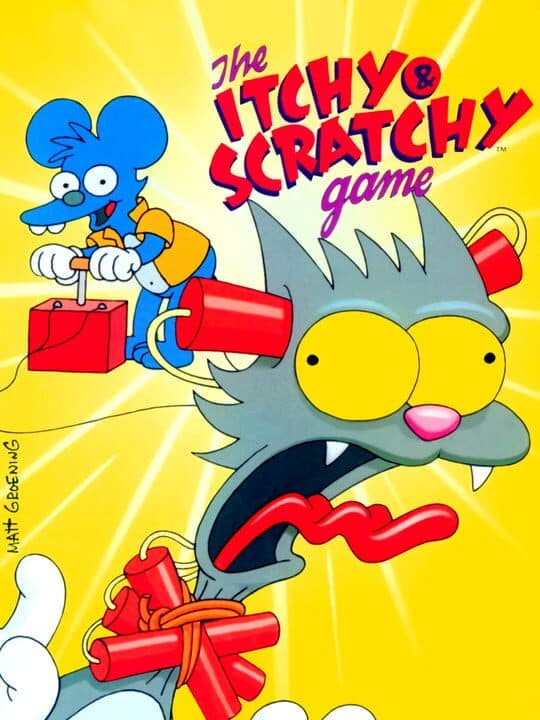 The Itchy & Scratchy Game cover art