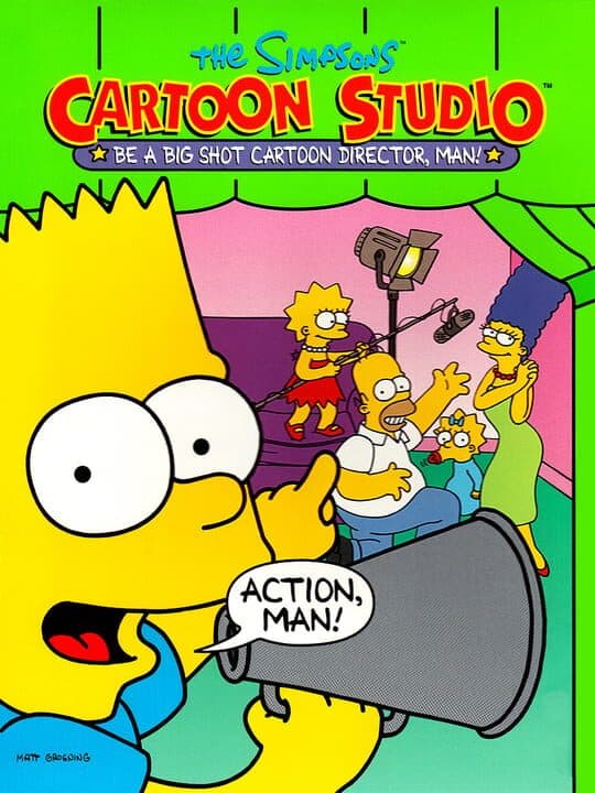 The Simpsons: Cartoon Studio cover art