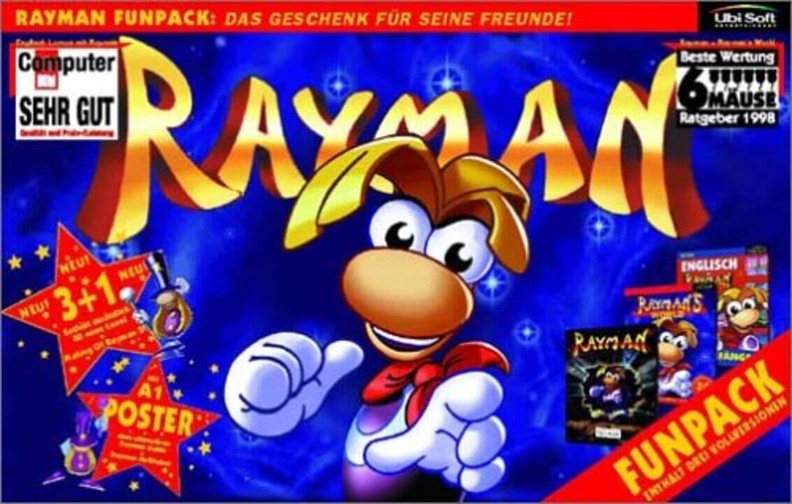 Rayman Funpack cover art